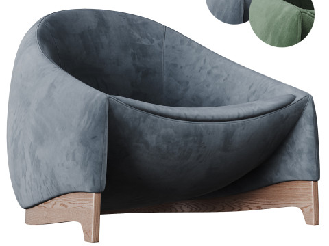 Rogina single sofa 3D Model