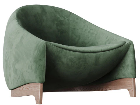 Rogina single sofa 3D Model
