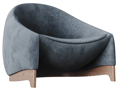 Rogina single sofa 3D Model