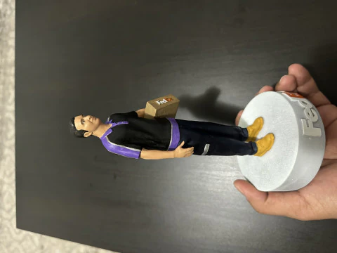 Livreur Fedex 3D Model