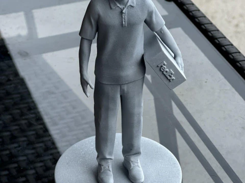 Livreur Fedex 3D Model