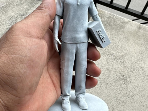 Livreur Fedex 3D 模型