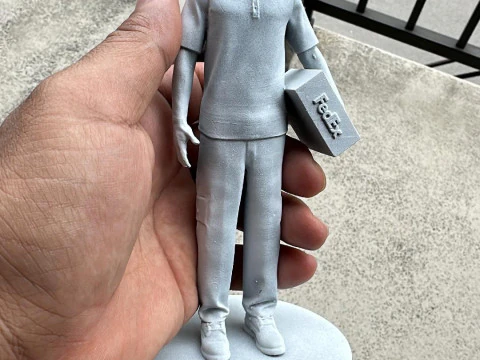 Livreur Fedex 3D Model