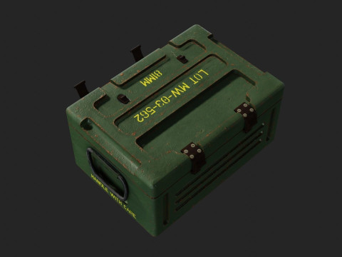 Ammo crate 3D Model