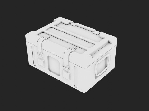 Ammo crate 3D Model