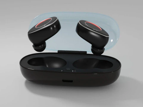 Ohrh&ouml;rer 3D Modell