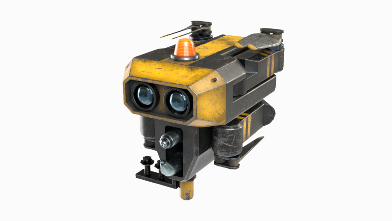 Repair Drone 3D मॉडल .c4d .max .obj .3ds .fbx .stl .blend 