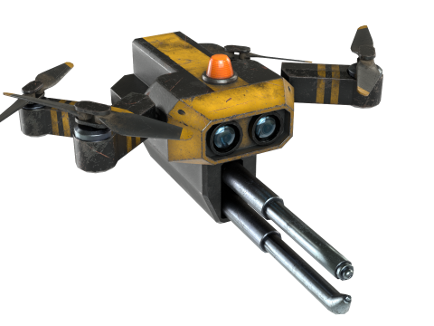 Repair Drone 3D मॉडल