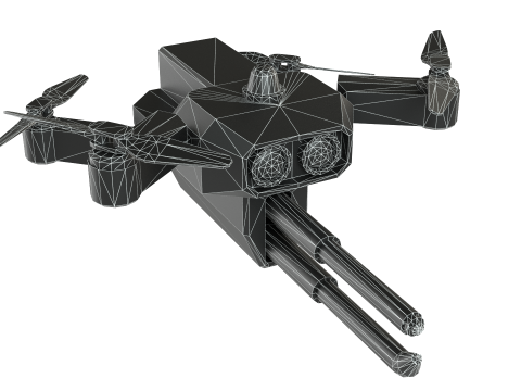 Repair Drone 3D मॉडल
