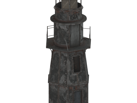 Old Lighthouse Modelo 3D