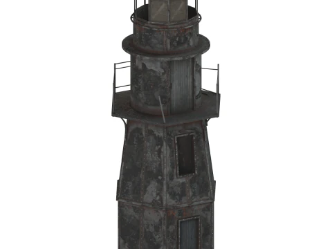 Старый маяк 3D Модель