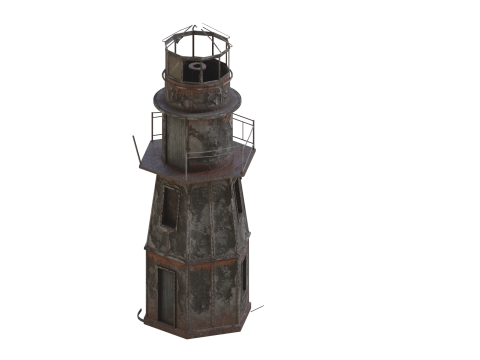 Old Lighthouse 3D Model