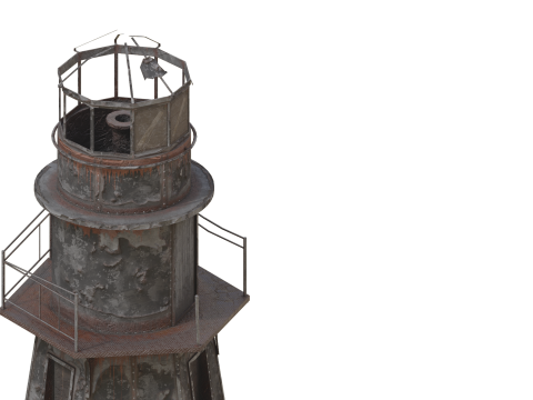 Old Lighthouse 3D Model