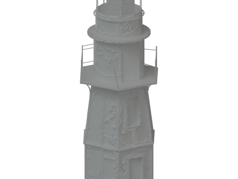 Old Lighthouse 3D Model