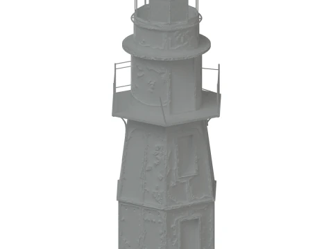 Old Lighthouse 3D Model