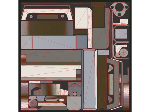 40mm Machine-gun Doomsday 3D Model