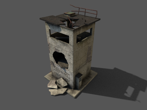 Watchtower 3D Model