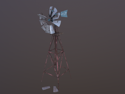 Windmill 3D Model