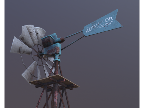 Windmill 3D Model