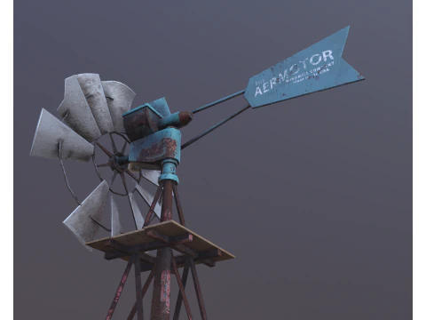 Windm&uuml;hle 3D Modell