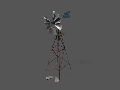 Windm&uuml;hle 3D Modell
