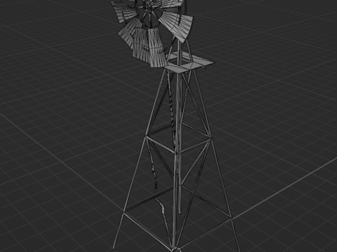 Windmill 3D Model