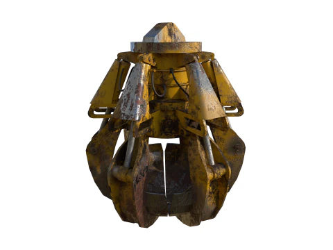 Clamshell bucket 3D Model