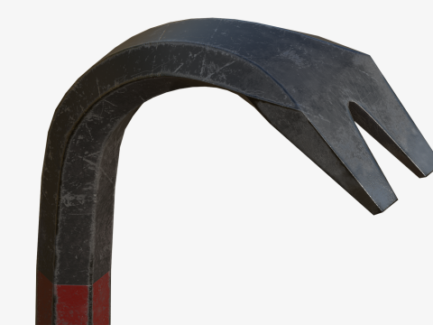 Crowbar 3Dモデル