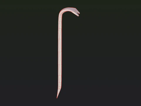 Piede di porco Modello 3D