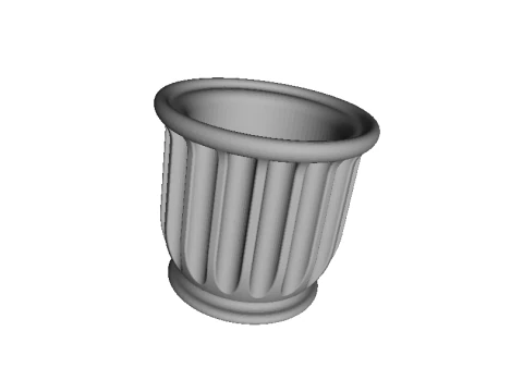 Maceta Modelo de impresión 3D