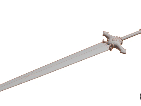 Modular Sword Pack 1 3D Model