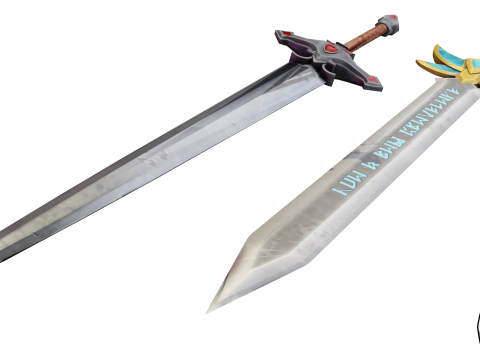 Modular Sword Pack 1 3D 模型