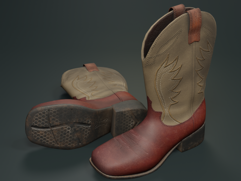 Western Pack Modelo 3D