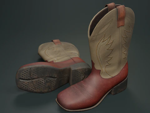 Western Pack 3D Model