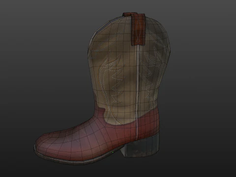 Western Pack 3D Model