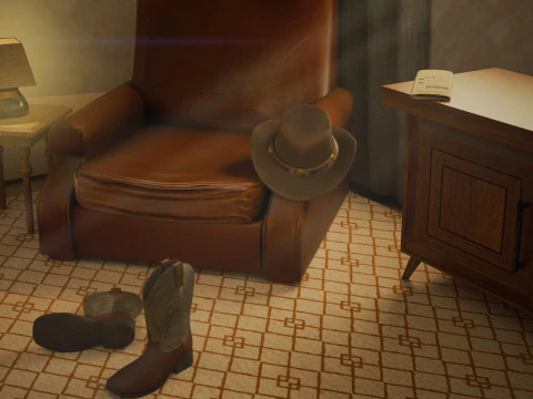 Western Pack 3D Model