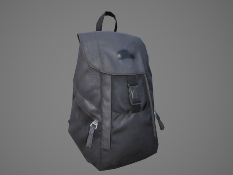 Backpack 001 3D Model