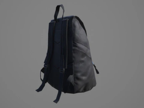Backpack 001 3D Model