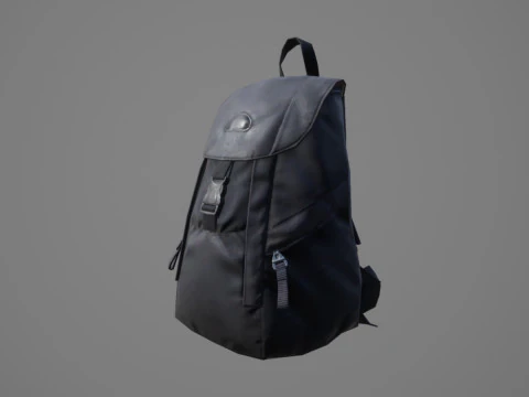 Backpack 001 3D Model