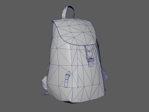 Backpack 001 3Dモデル