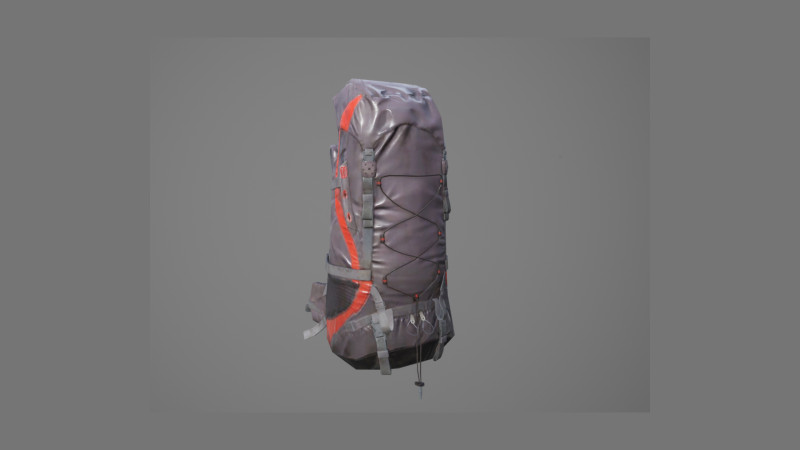 Backpack 002 3D मॉडल .c4d .max .obj .3ds .fbx .stl .blend
