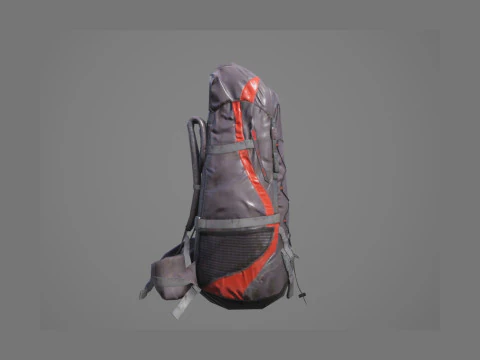 Backpack 002 3D Model