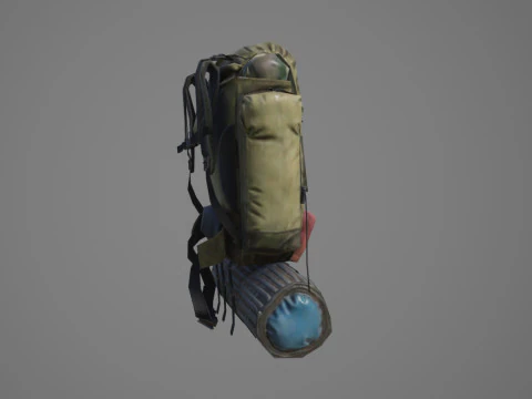 Backpack 003 3D Model