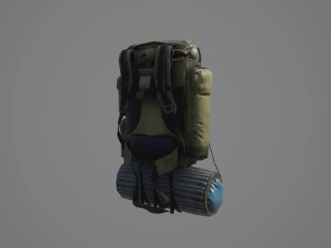 Backpack 003 3D Model