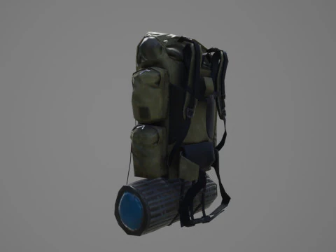 Backpack 003 3D Model