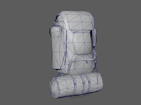 Backpack 003 3D Model