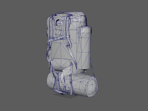 Backpack 003 Model 3D