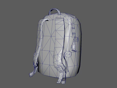 Backpack 004 3D Model