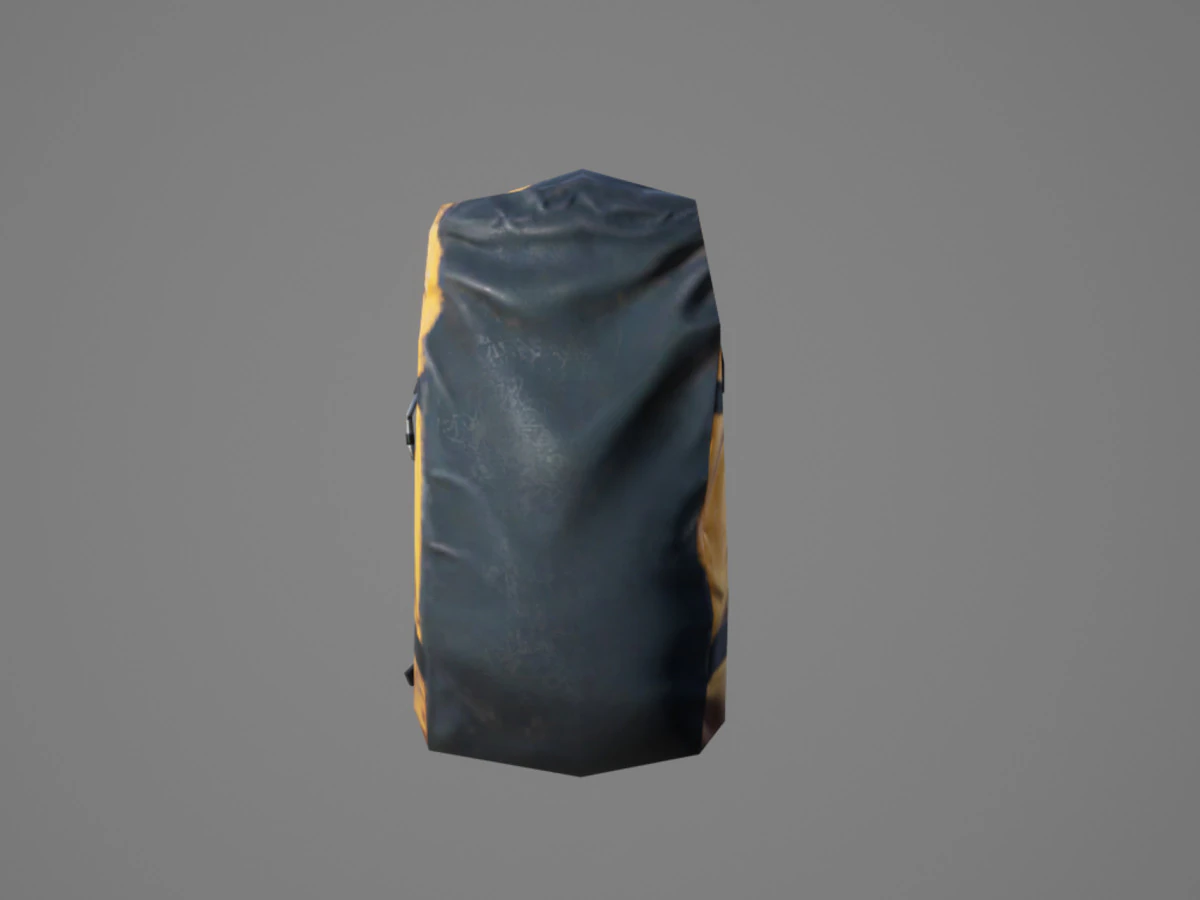 Backpack 005 3D Model .c4d .max .obj .3ds .fbx .stl .blend 