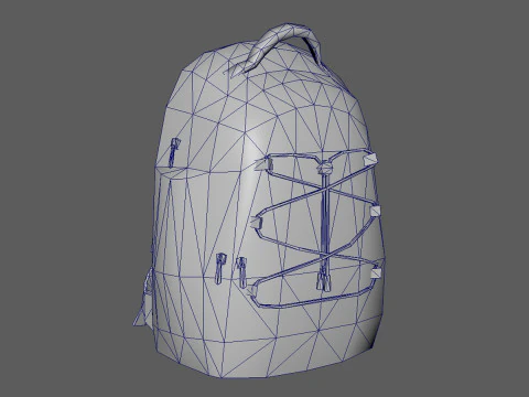 Backpack 006 3D Model